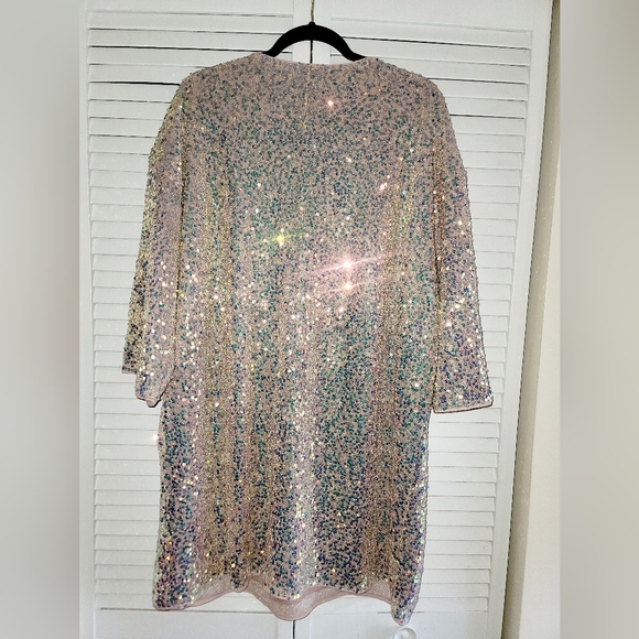 H&M Glittery Sequined Dress - Picture 2 of 4